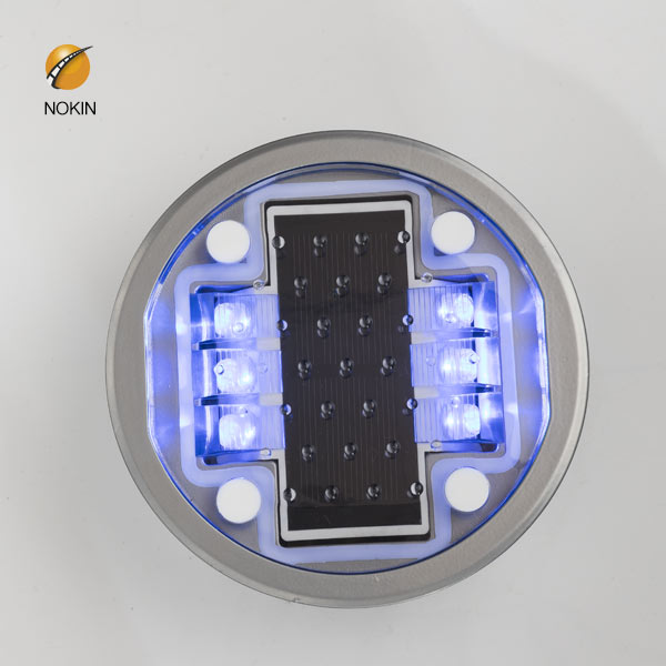 Synchronized Solar Led Road Stud With Anchors